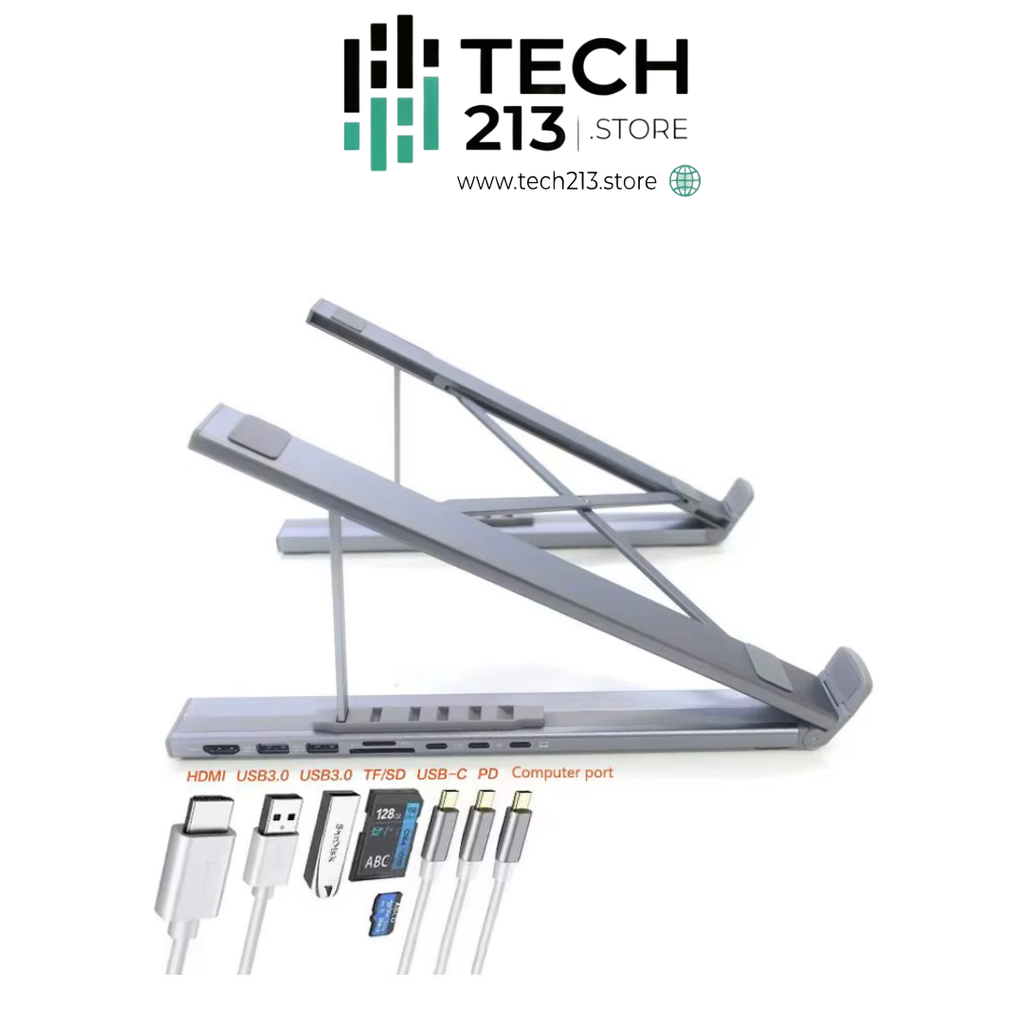 Deskpro Station 8-en-1 + Stand Téléphone GRATUITE 🎁