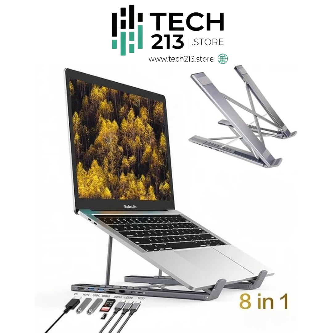 Deskpro Station 8-en-1 + Stand Téléphone GRATUITE 🎁