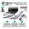 Deskpro Station 8-en-1 + Stand Téléphone GRATUITE 🎁